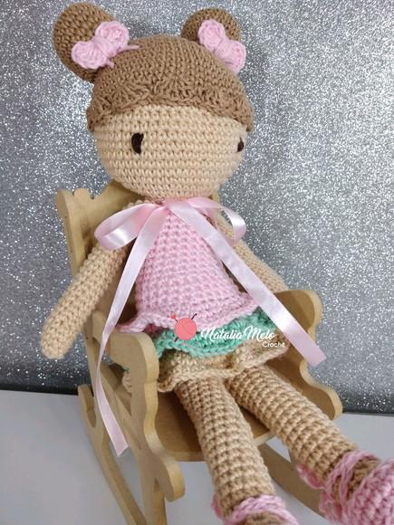 Boneca Amigurumi Doces Sonhos
