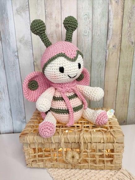Borboletinha Amigurumi