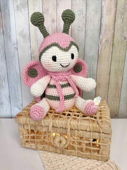 Borboletinha Amigurumi