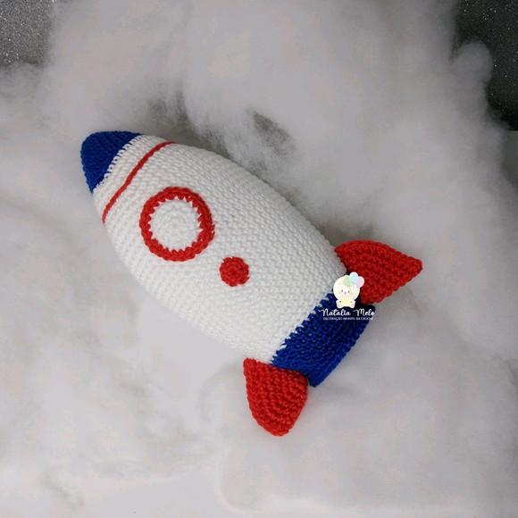 Foguete Amigurumi