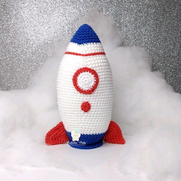 Foguete Amigurumi