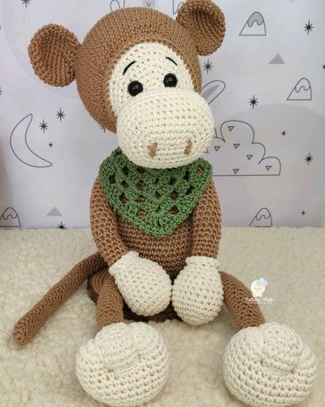 Macaco Amigurumi