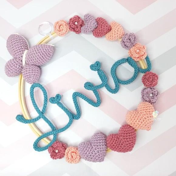 Porta Maternidade em Amigurumi e Tricotin