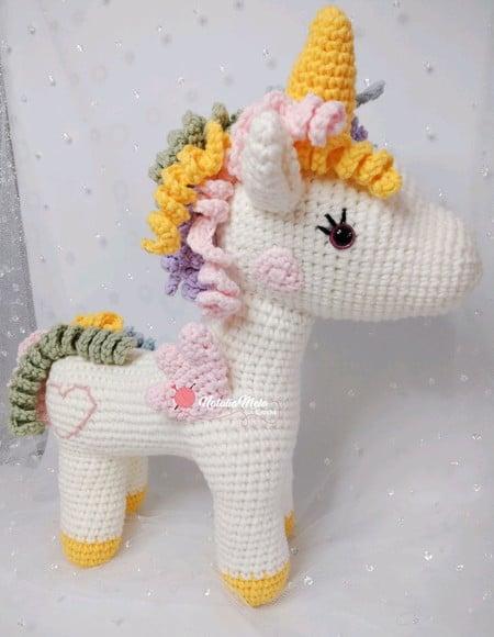 Unicórnio Amigurumi