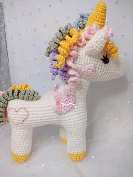 Unicórnio Amigurumi