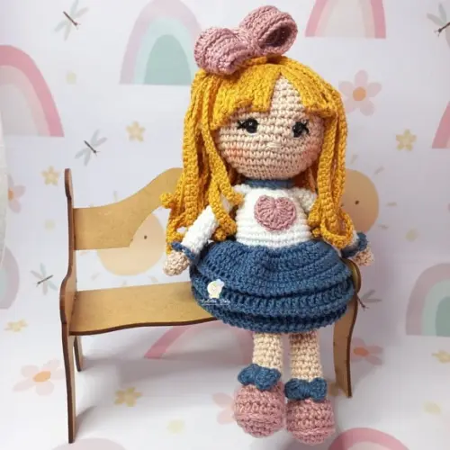 Boneca Amigurumi