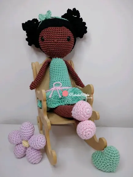 Boneca Amigurumi