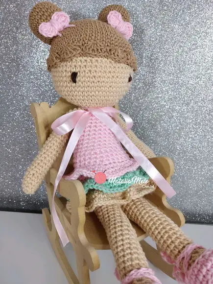 Boneca Amigurumi Doces Sonhos