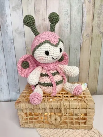 Borboletinha Amigurumi