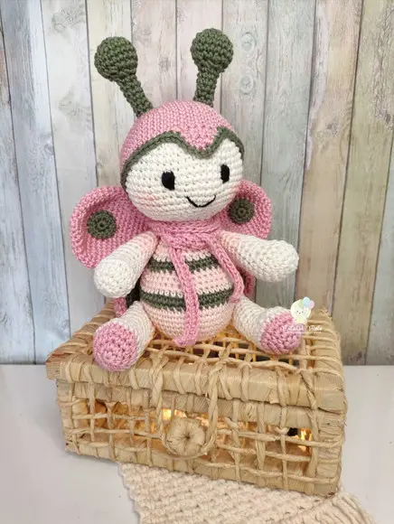 Borboletinha Amigurumi