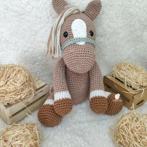 Cavalo Amigurumi
