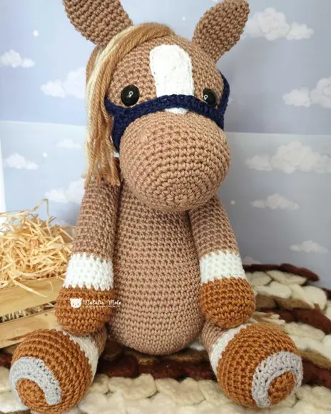 Cavalo Amigurumi