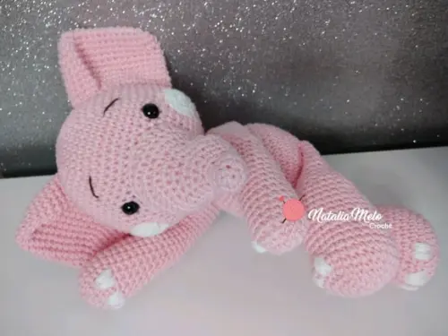Elefantinha Amigurumi