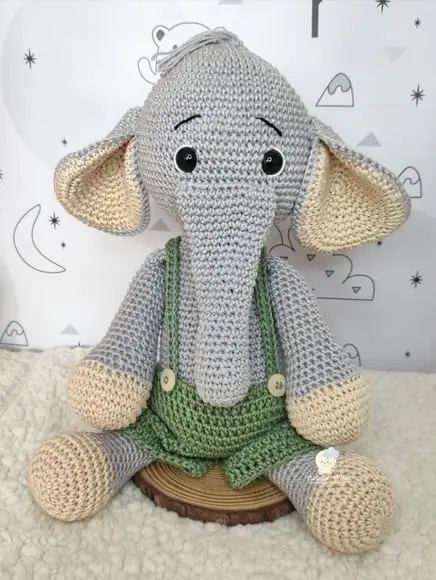 Elefante Amigurumi
