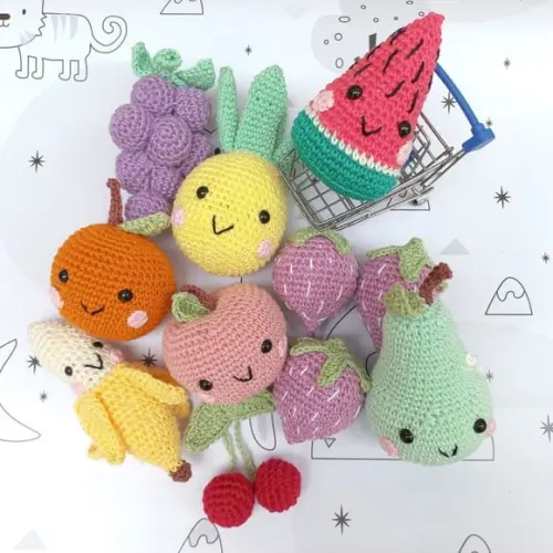 Frutas Amigurumi