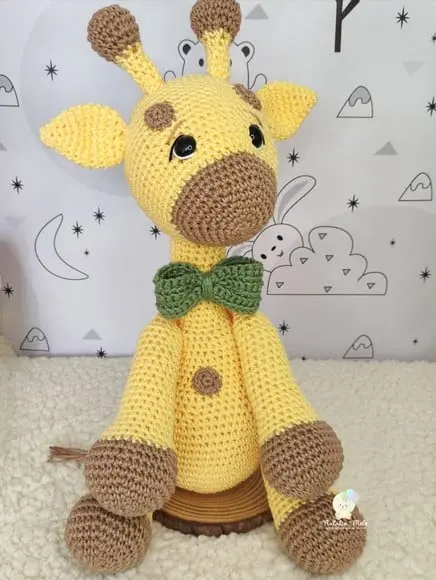 Girafa Amigurumi