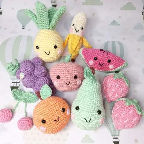 Frutas Amigurumi