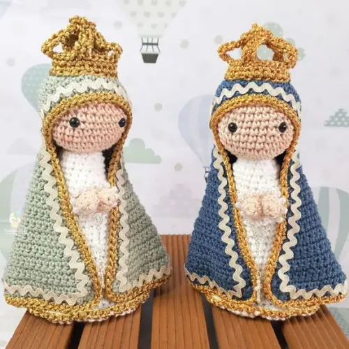 Nossa Senhora Aparecida Amigurumi