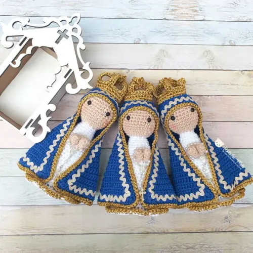 Nossa Senhora Aparecida Amigurumi