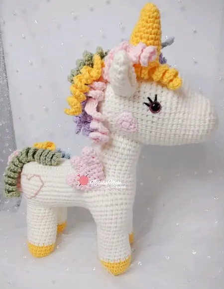 Unicórnio Amigurumi