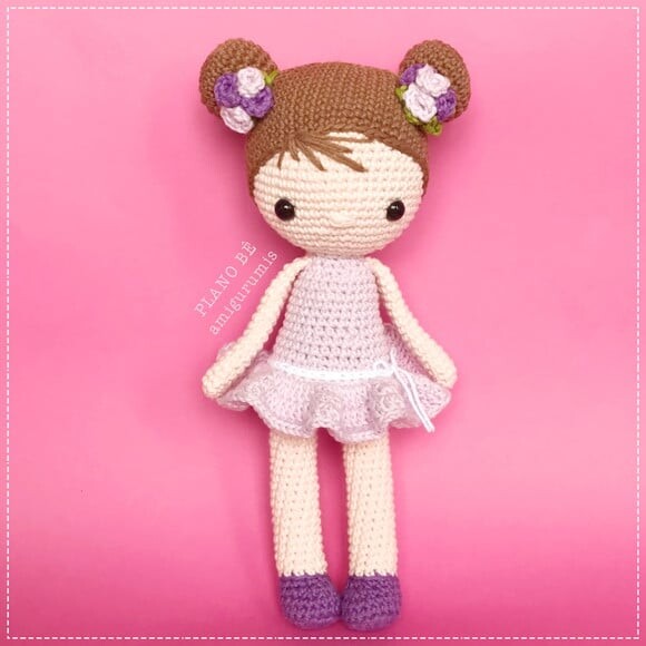 Amigurumi Boneca de crochê