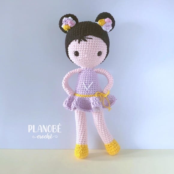 Amigurumi Boneca de crochê