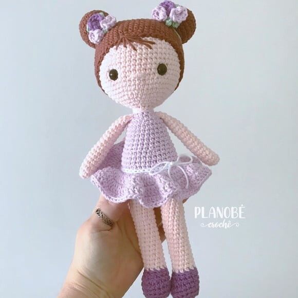 Amigurumi Boneca de crochê