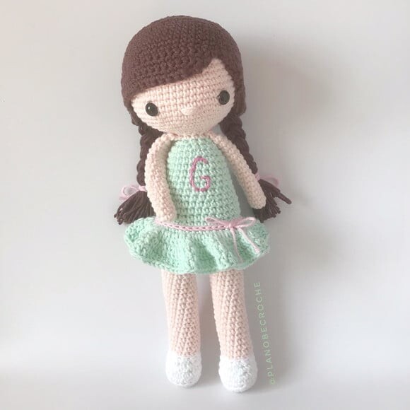 Amigurumi Boneca de crochê