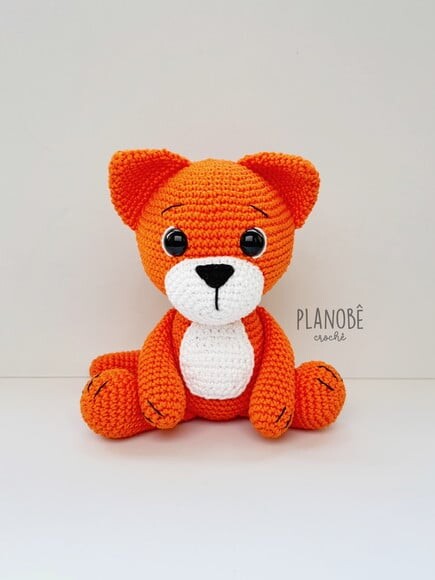 Amigurumi gatinho de crochê