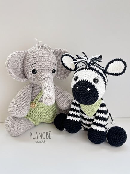 Amigurumi Safari de Crochê