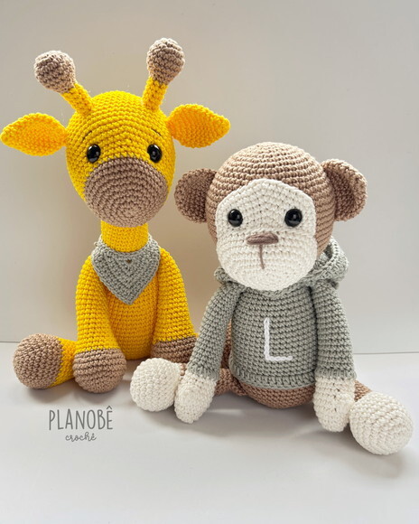 Amigurumi Safari de Crochê
