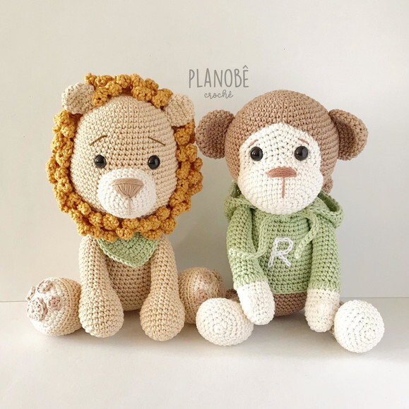 Amigurumi Safari de Crochê