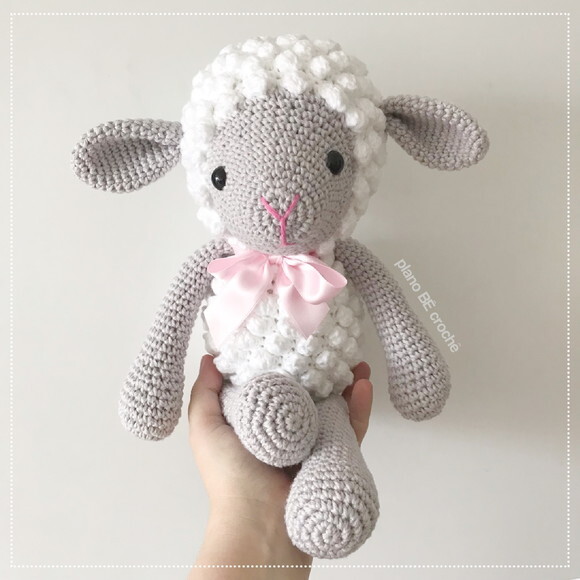 Amigurumi Ovelha de crochê