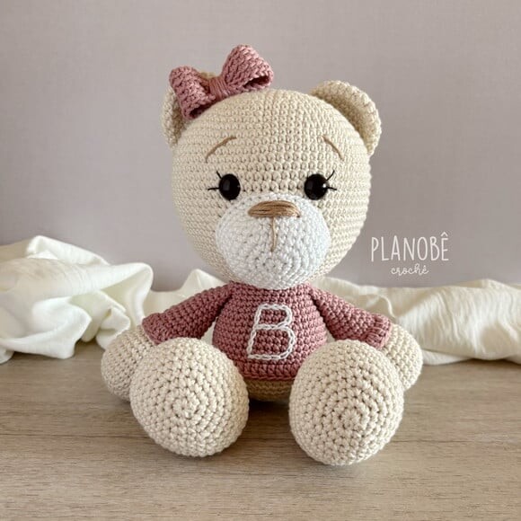 Amigurumi ursa de Croche