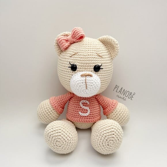 Amigurumi ursa de Croche