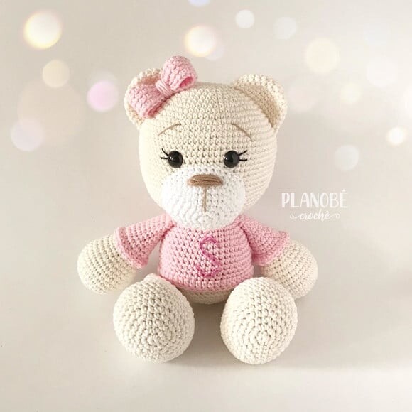 Amigurumi ursa de Croche