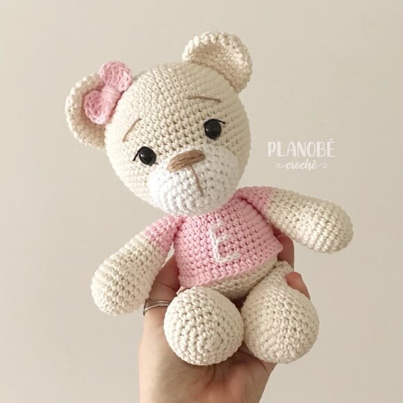 Amigurumi ursinha de crochê
