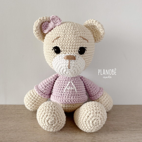 Amigurumi ursinha de crochê