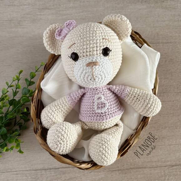 Amigurumi ursinha de crochê