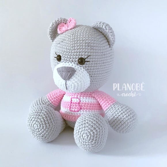 Amigurumi ursinha de crochê