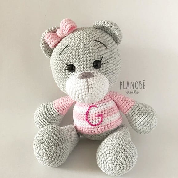 Amigurumi ursinha de crochê