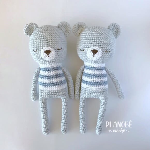 Amigurumi ursinho de crochê