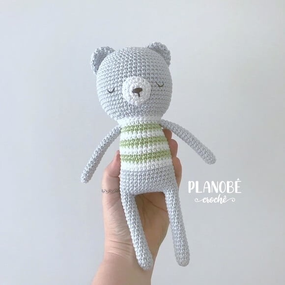 Amigurumi ursinho de crochê