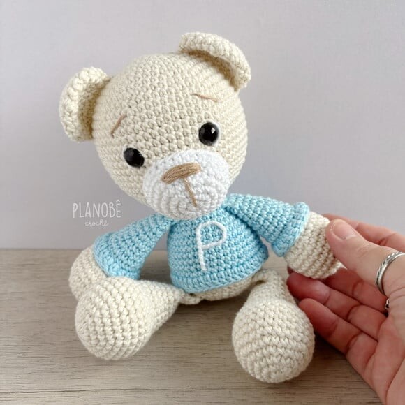 Amigurumi ursinho de crochê