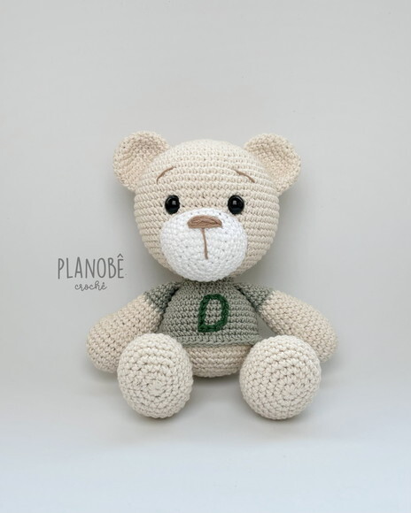 Amigurumi ursinho de crochê