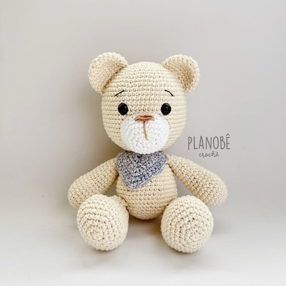 Amigurumi ursinho de crochê