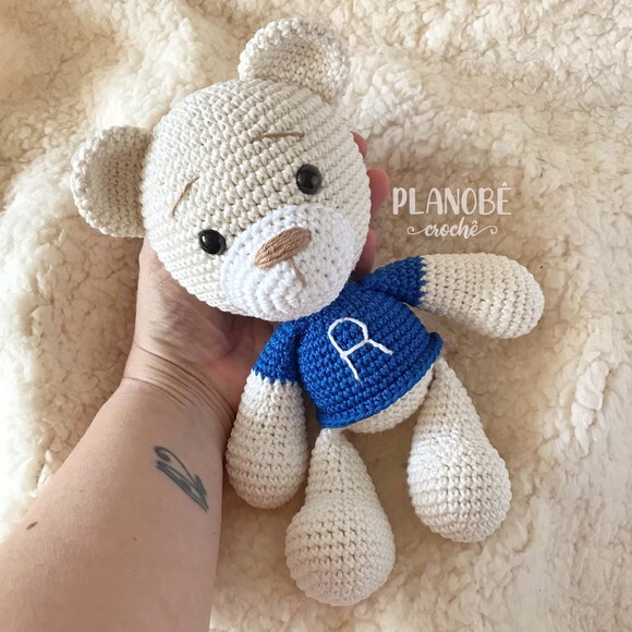 Amigurumi ursinho de crochê