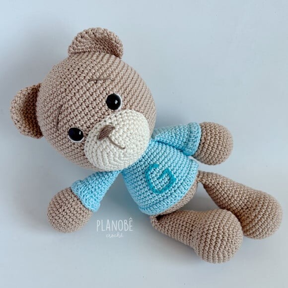 Amigurumi urso de crochê