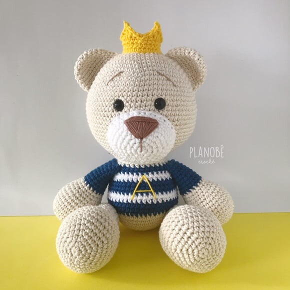 Amigurumi urso de crochê