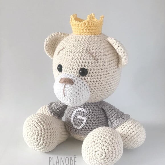 Amigurumi urso de crochê